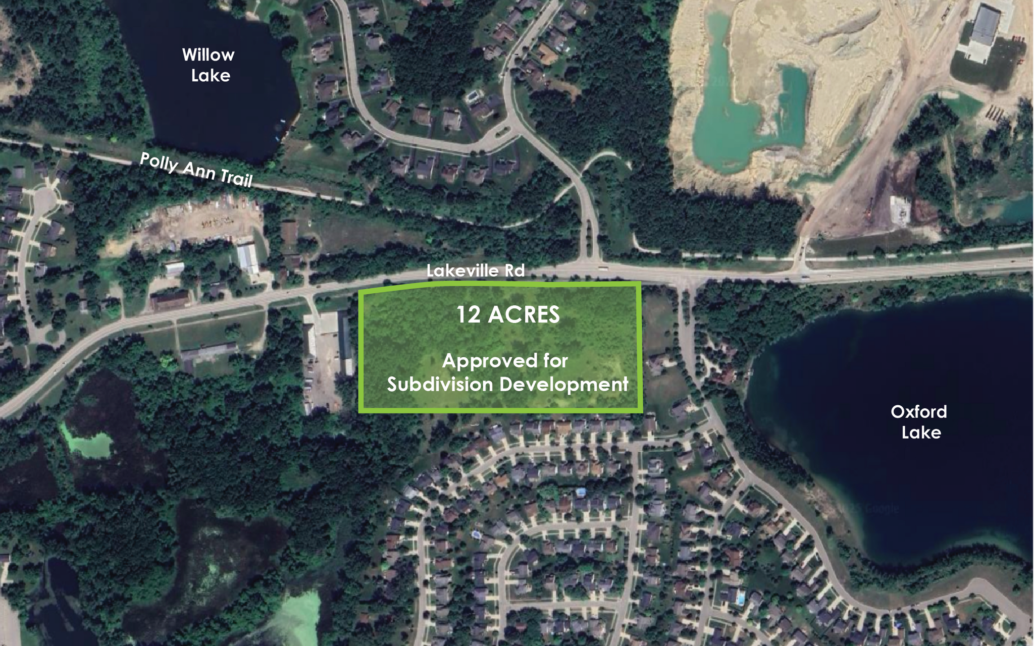 E Lakeville Rd, Oxford, MI for Sale