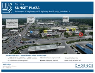 Blue Springs, MO Retail - 746-802 W 40 Hwy Blue Springs, MO Retail - 746-802 W 40 Hwy