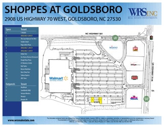 Goldsboro, NC Retail - 2910 W Us-70 Hwy