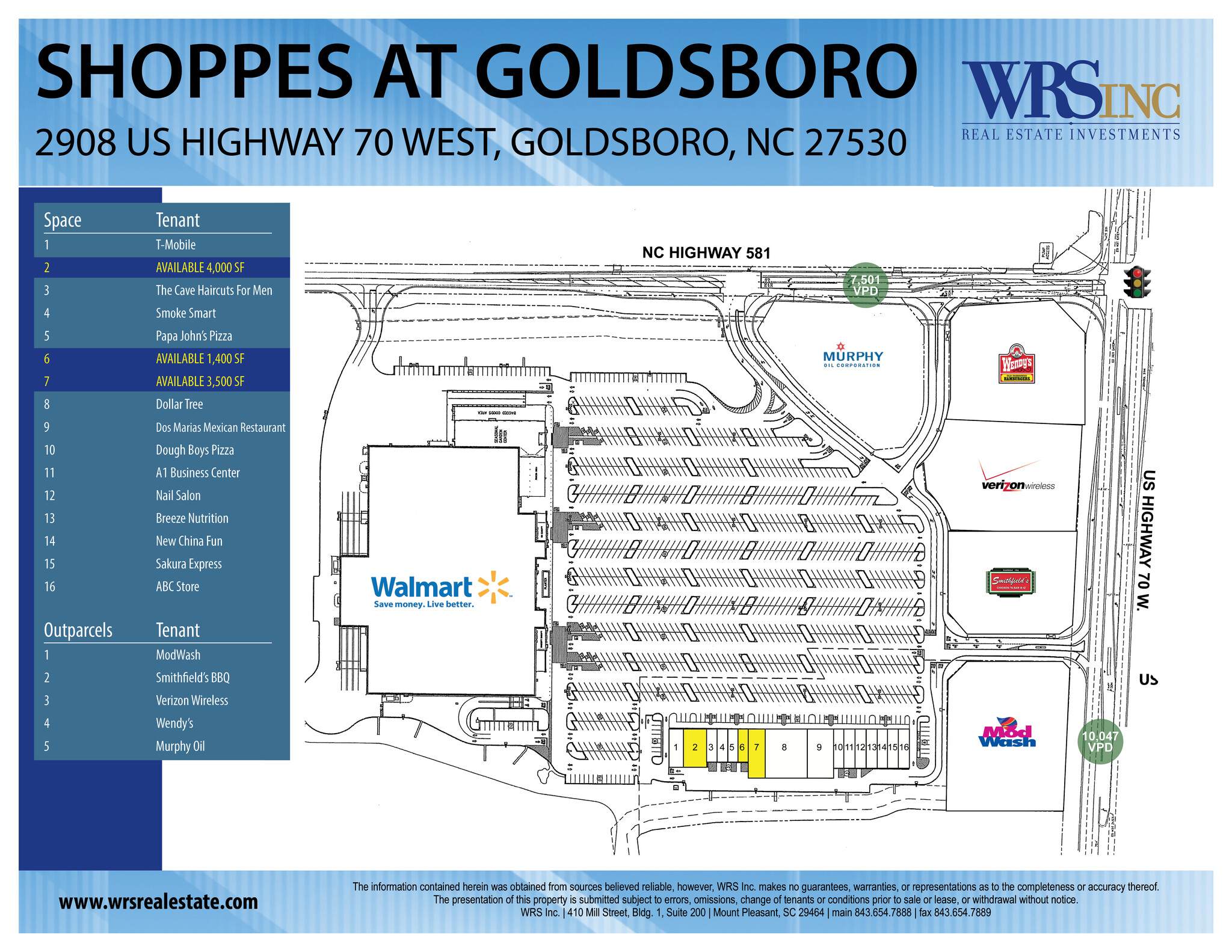 2910 W Us-70 Hwy, Goldsboro, NC for Rent