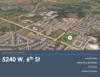 Lawrence, KS Commercial Land - 5240 W 6th St