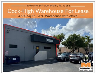 Miami, FL Industrial - 6000-6090 NW 84th Ave