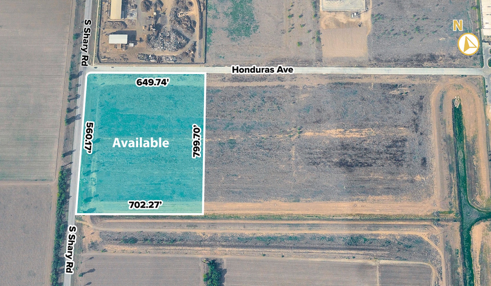 SEC S Shary Rd and Honduras Ave, McAllen, TX for Sale