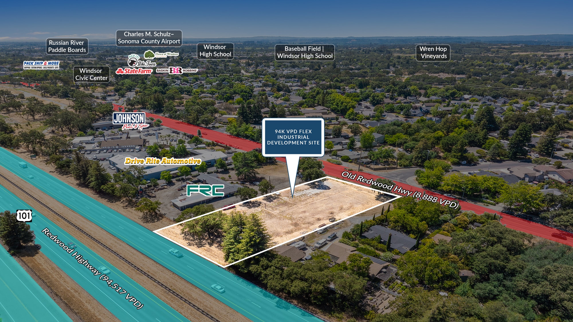 9720 Old Redwood Hwy, Windsor, CA for Sale