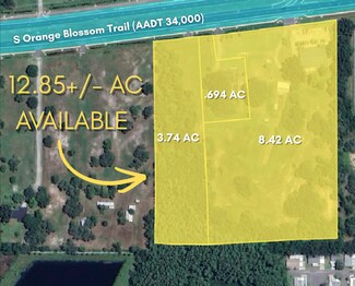 Kissimmee, FL Residential Land - 4770 S Orange Blossom Trl