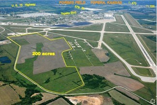 Topeka, KS Industrial Land - 6510 SE Forbes Ave