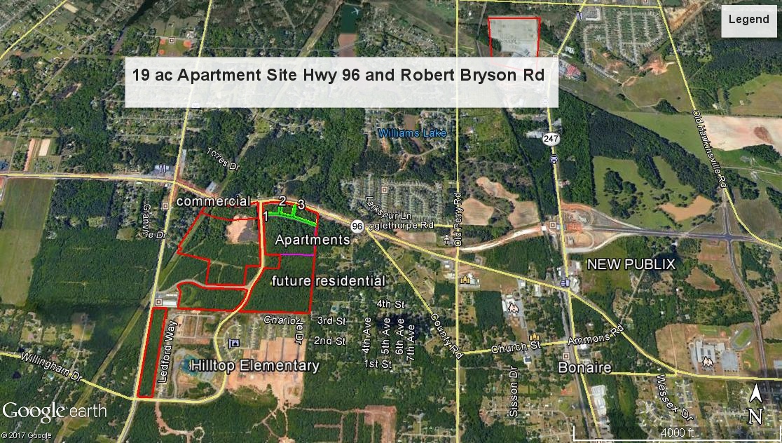 Hwy 96 And Robert Bryson Pky, Warner Robins, GA for Sale