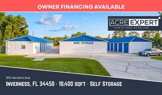 Inverness, FL Self-Storage Facilities - 315 Hendrix Ave