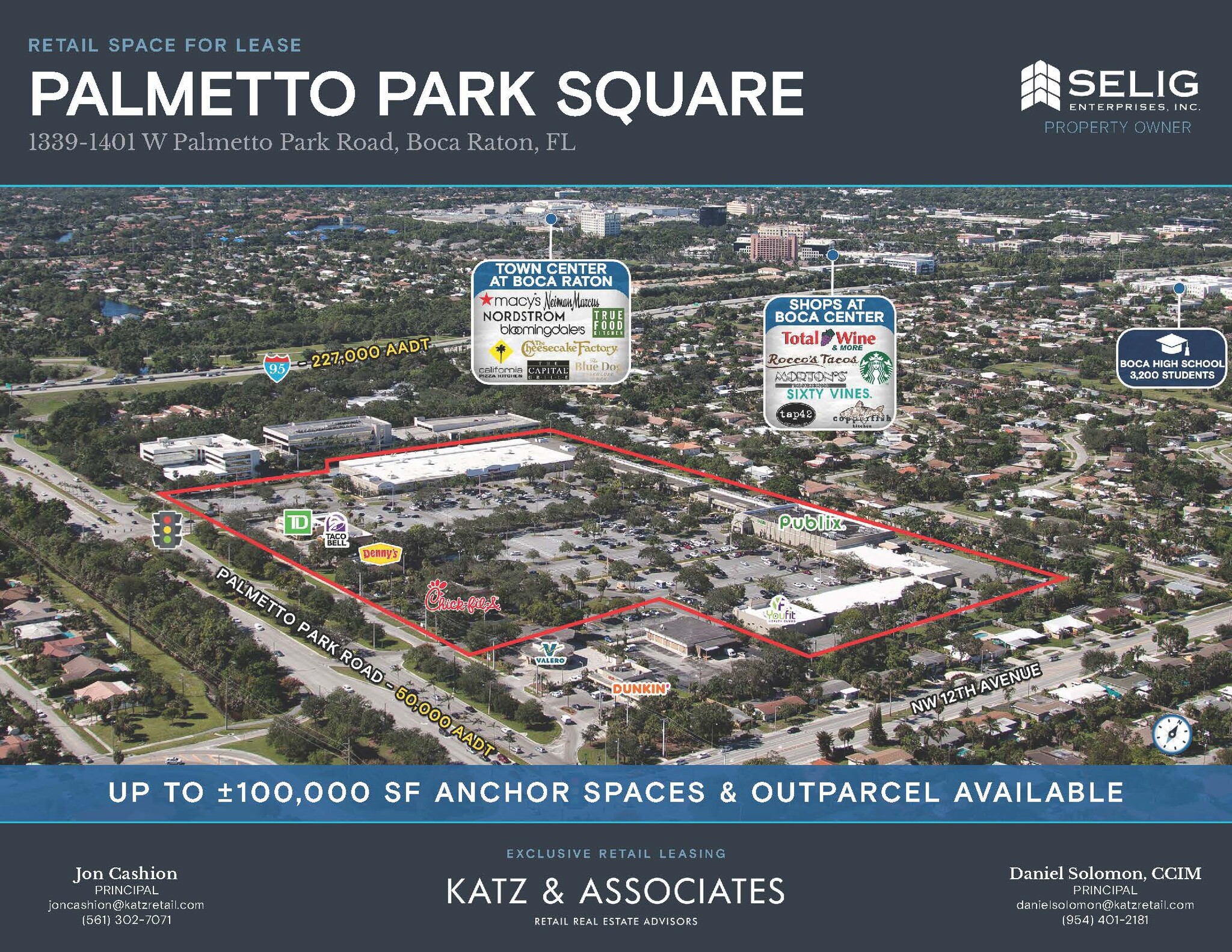 1339-1401 W Palmetto Park Rd, Boca Raton, FL for Rent