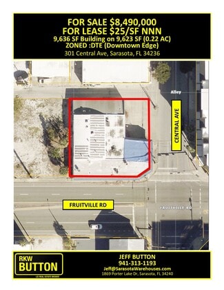Sarasota, FL Retail - 301 Central Ave