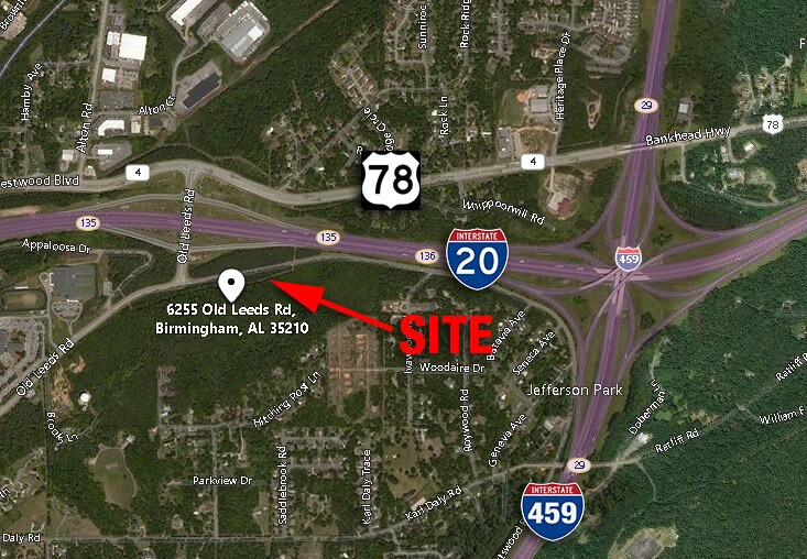 6255 Old Leeds Rd, Birmingham, AL for Sale