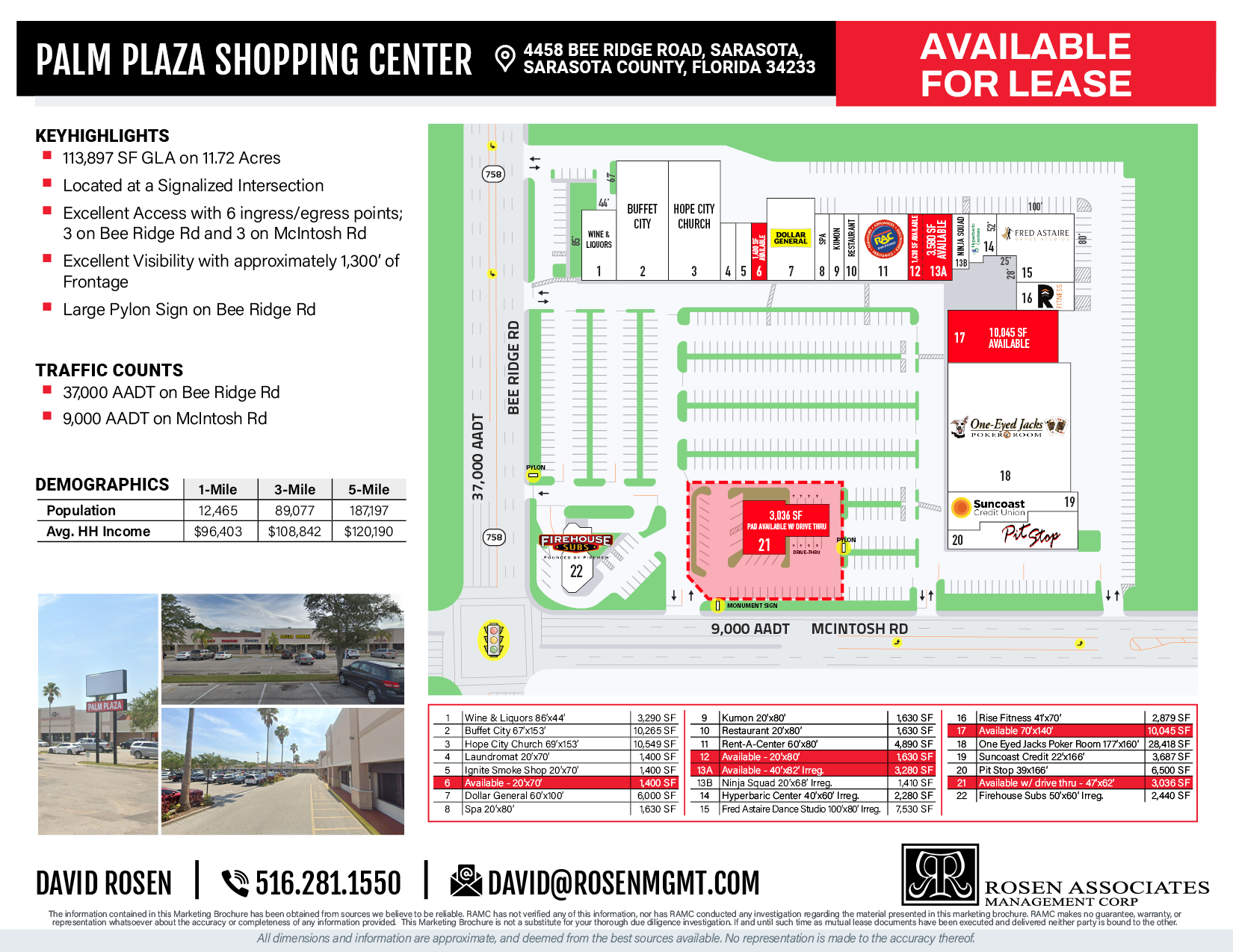 4400 Bee Ridge Rd, Sarasota, FL for Rent