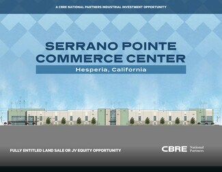 Hesperia, CA Industrial Land - US Highway 395 & Poplar St