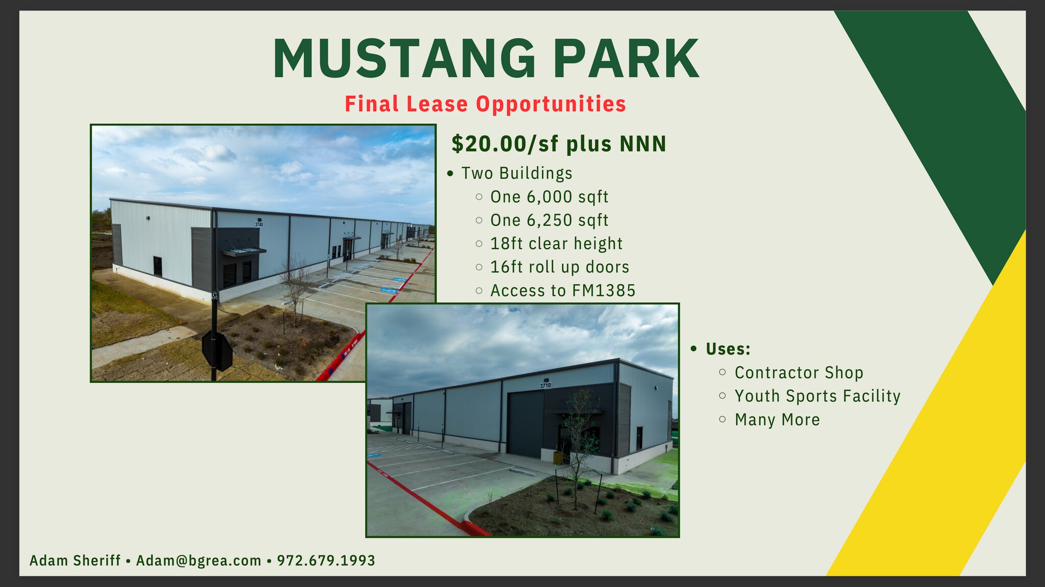 3810 FM 1385, Aubrey, TX for Rent