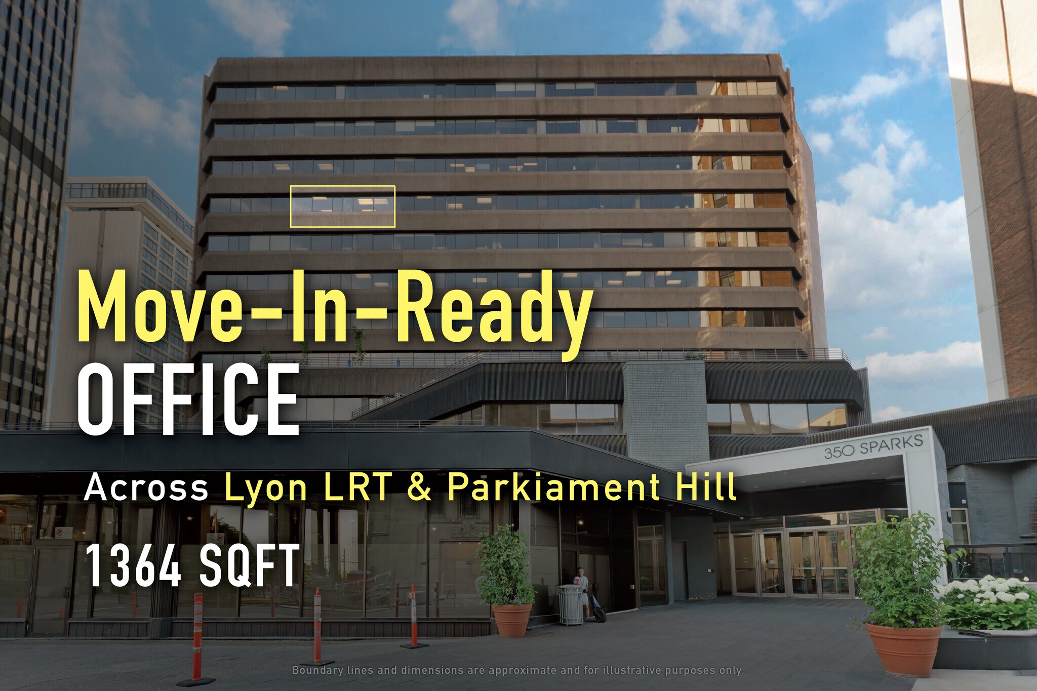 350 Sparks St, Ottawa, ON for Rent