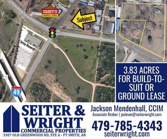 Barling, AR Commercial Land - 106 Fort St Barling, AR Commercial Land - 106 Fort St