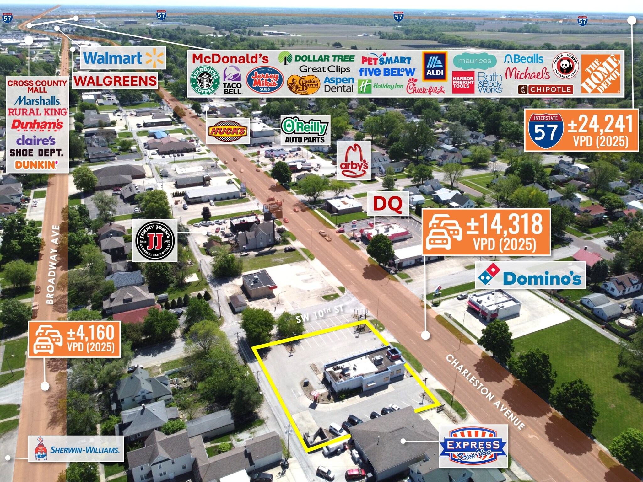1000 Charleston Ave, Mattoon, IL for Sale