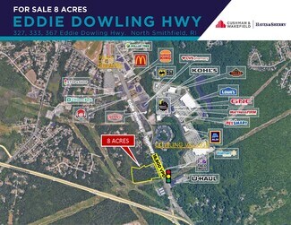 North Smithfield, RI Commercial Land - 367 Eddie Dowling Hwy