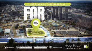 Jonesboro, AR Commercial Land - 1905 Ozark Dr