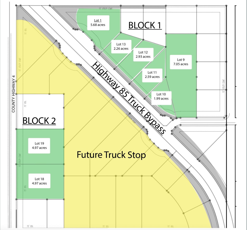 Highway 85 @ 51st St NW, Williston, ND for Sale