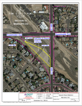 Phoenix, AZ Residential - SWC Sweetwater Ave & 36th St