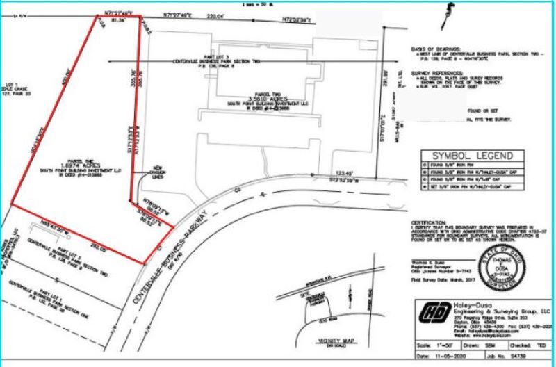 Centerville Business Parkway @ Clyo Road, Dayton, OH for Sale