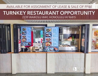 Honolulu, HI Retail - 2239 Waikolu Way
