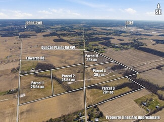 Johnstown, OH Commercial Land - Duncan Plains Rd NW