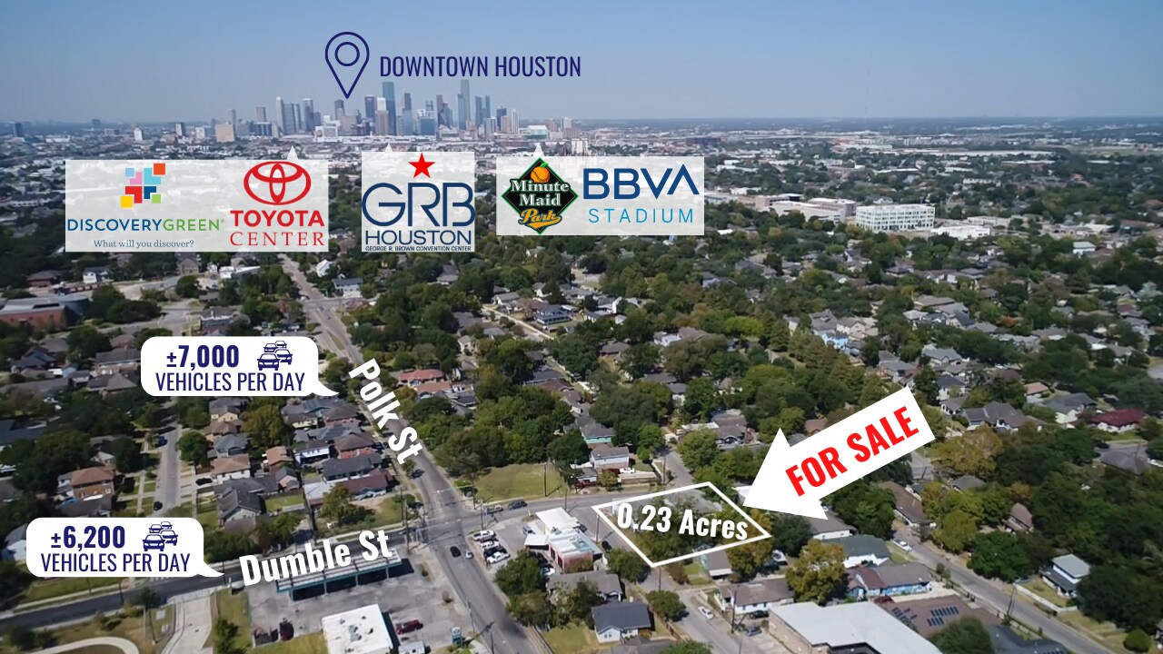 1109 Dumble St Houston, TX 77023 Land Property for Sale on
