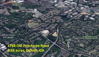 Duluth, GA Commercial Land - 1768 Old Peachtree Rd