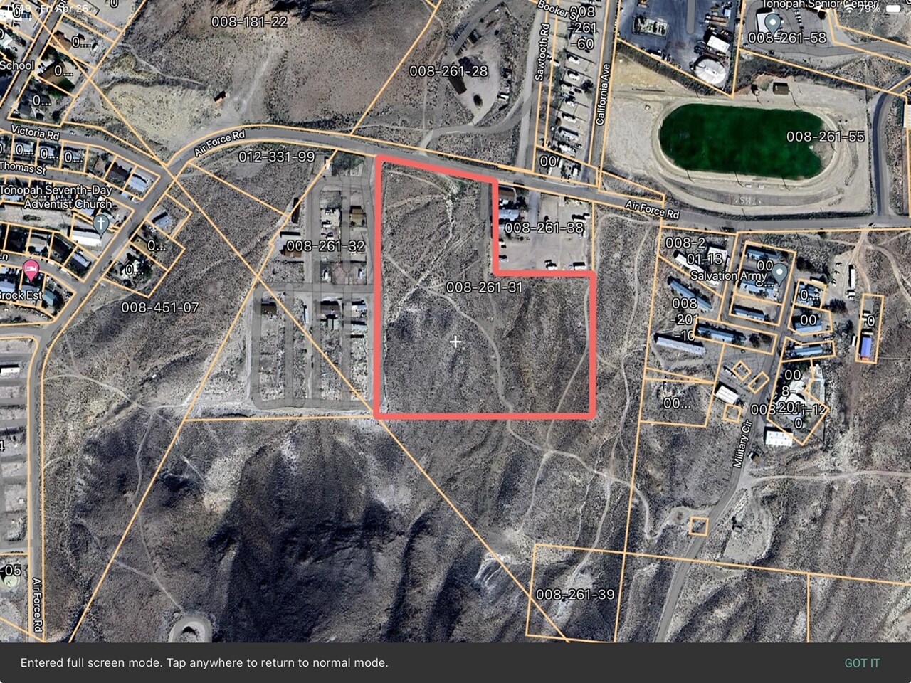 560 Air Force rd, Tonopah, NV for Sale