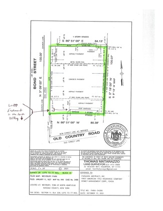 Westbury, NY Commercial Land - 32 Bond St