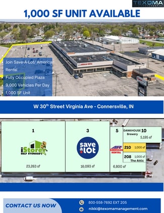 Connersville, IN Retail - 206 W 30th St Connersville, IN Retail - 206 W 30th St