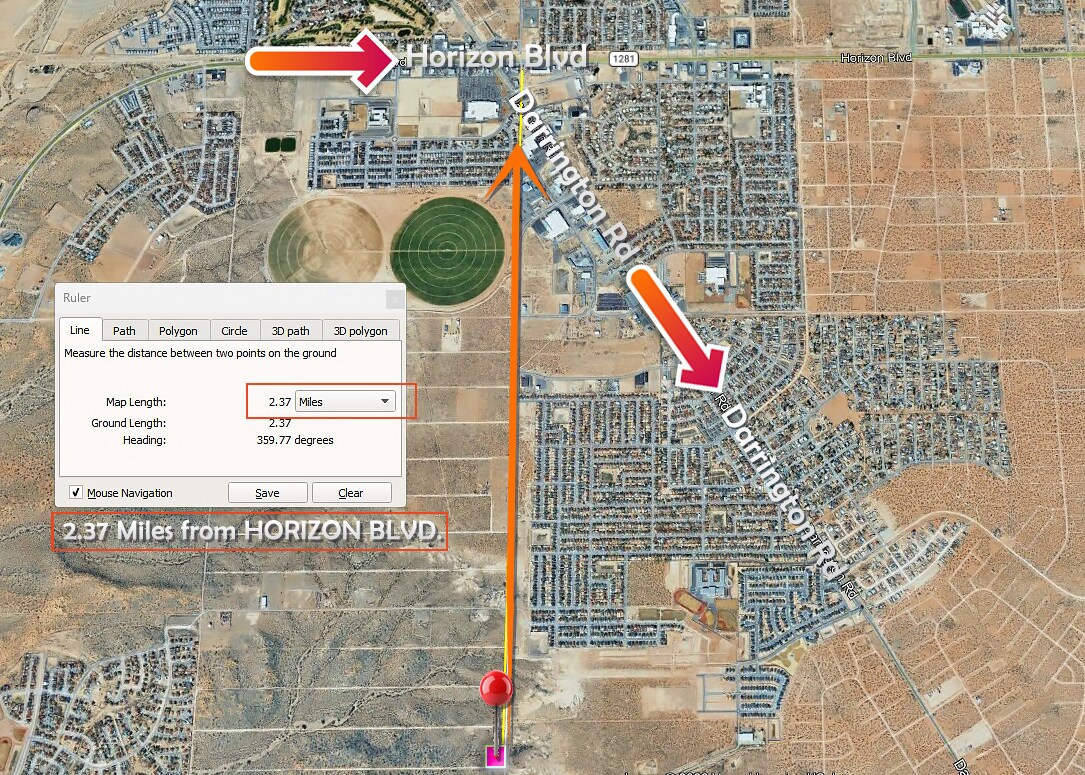 PN-48141 TBD Near Horizon & Darrington, Horizon City, TX for Sale