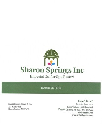 Sharon Springs, NY Hospitality - 233 Main St