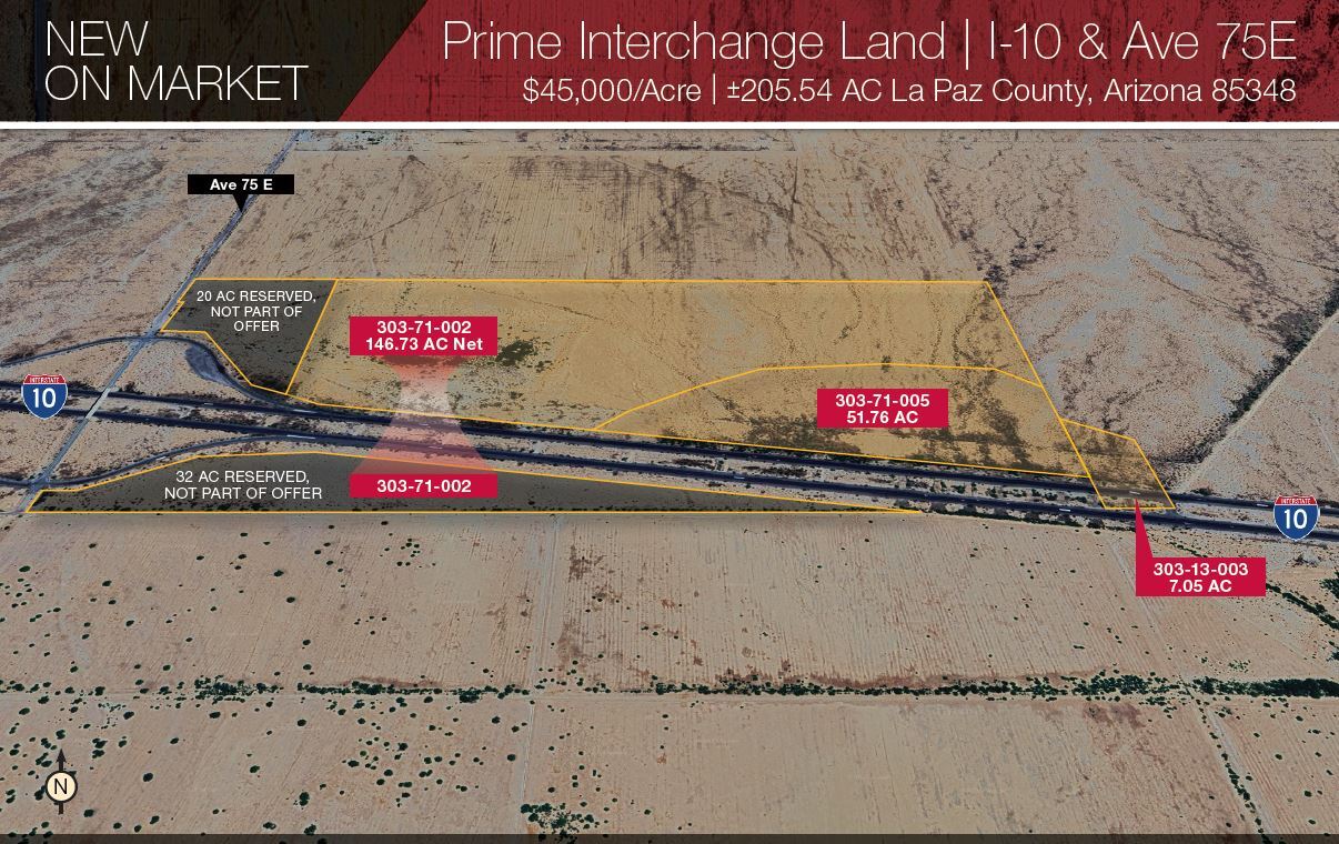 75E Ave @ I-10, Salome, AZ for Sale