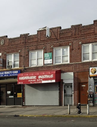 Saint Albans, NY Storefront Retail/Residential - 201-13 Linden Blvd