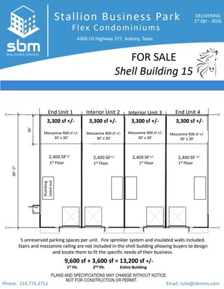 Aubrey, TX Warehouse - 4300 US Highway 377 Aubrey, TX Warehouse - 4300 US Highway 377