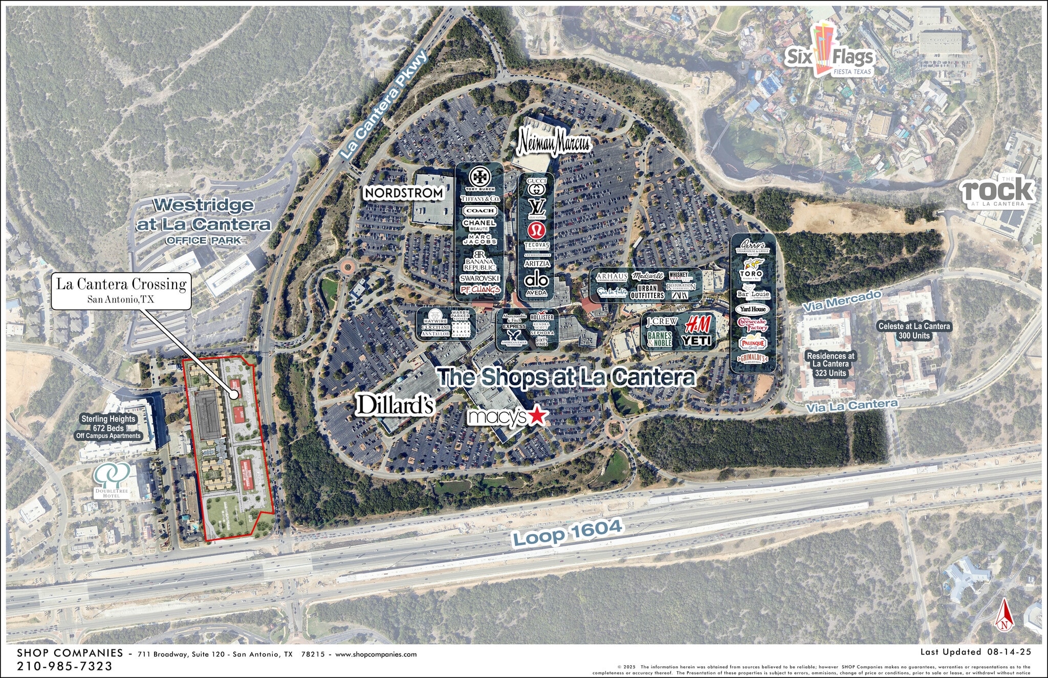 NWQ of La Cantera Pky & Loop 1604, San Antonio, TX for Rent