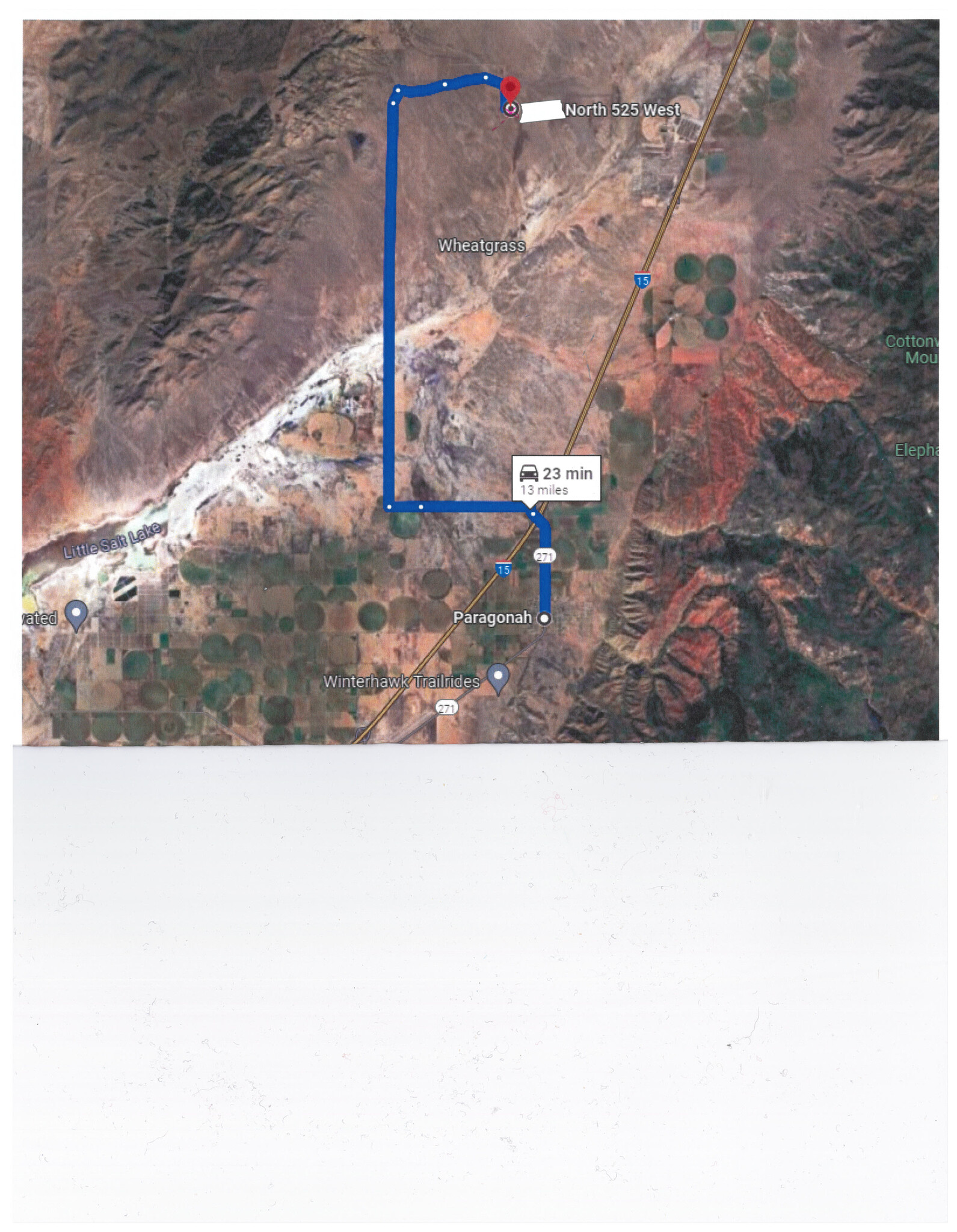 N 525 W 53.40 ac N 525 w, Paragonah, UT for Sale