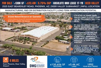 Phoenix, AZ Distribution - 2525 E Beardsley Rd