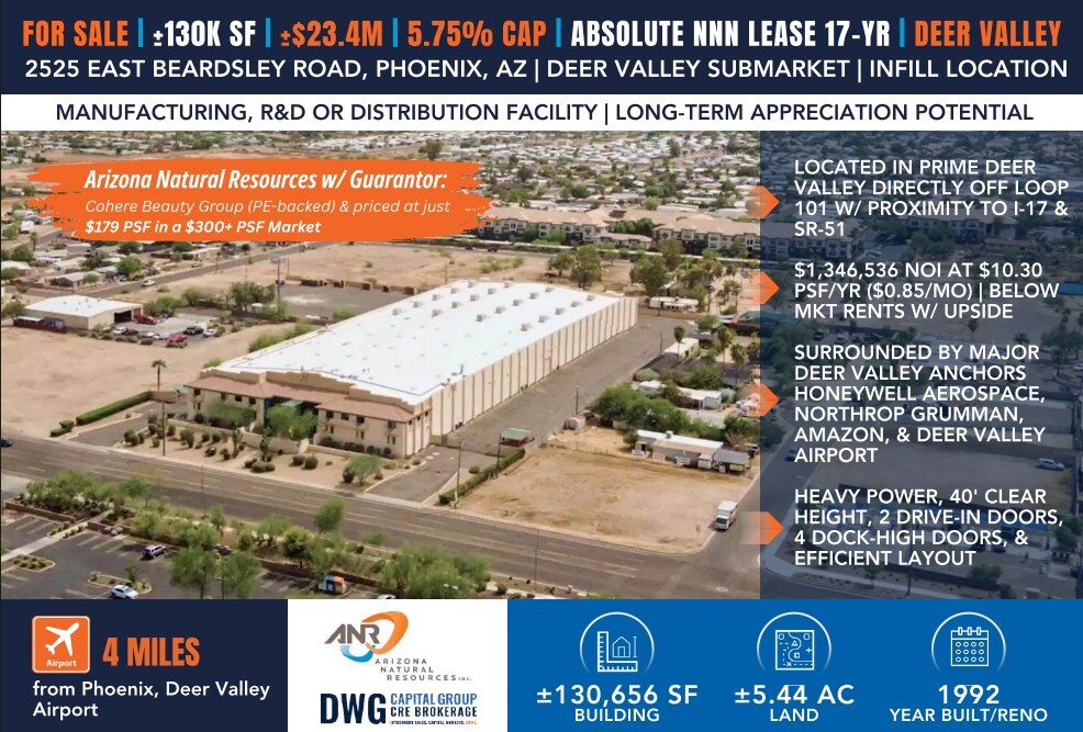 2525 E Beardsley Rd, Phoenix, AZ for Sale