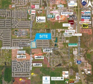 Moore, OK Commercial Land - Nec @ S Santa Fe