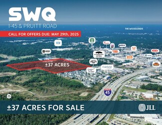 The Woodlands, TX Commercial Land - SWQ I-45 & Pruitt Road