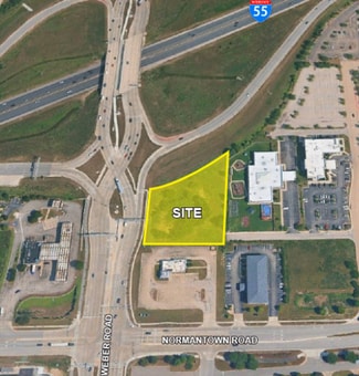 Romeoville, IL Commercial Land - 1282 Normantown rd