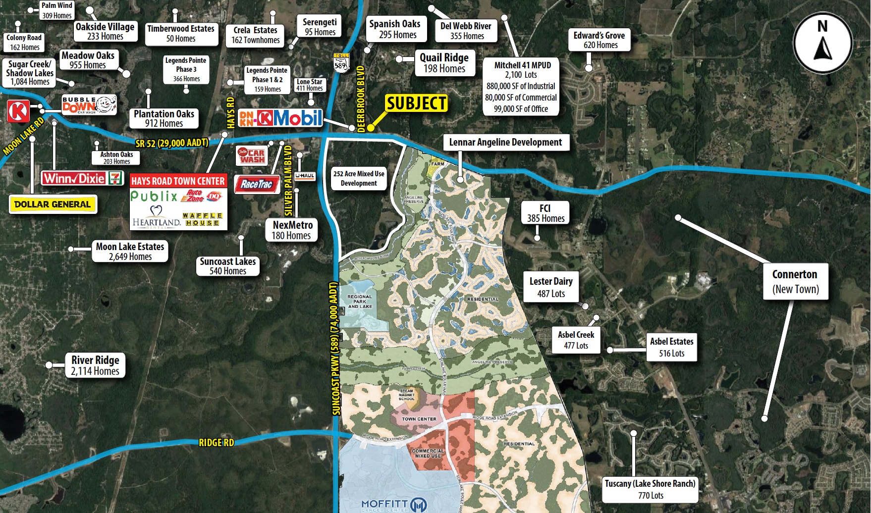 SR 52 & Deerbrook Blvd, Land O Lakes, FL for Rent