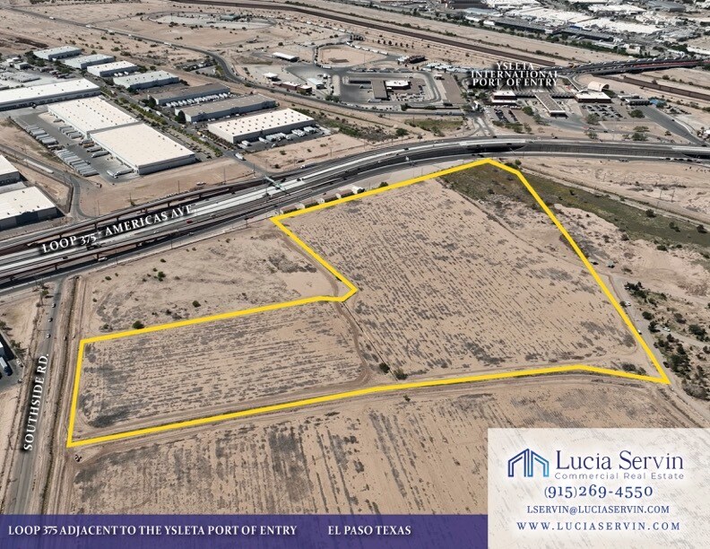 Loop 375 Southside Dr. El Paso, TX 79907 Land Property for Sale on