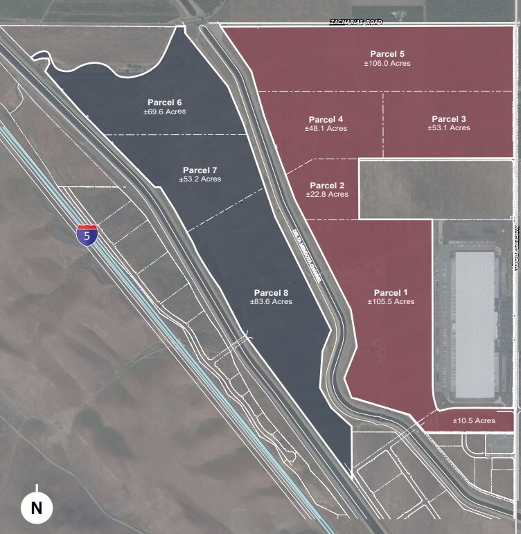 SW-Corner Rogers Rd & Zacharias Rd, Patterson, CA for Sale