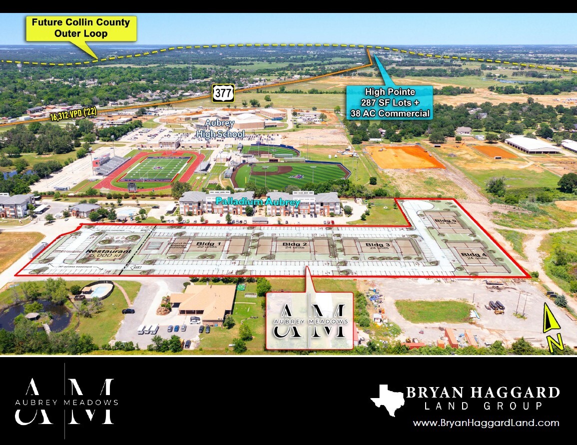 Highmeadow Dr @ Betty Ln., Aubrey, TX for Sale