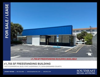 Fort Lauderdale, FL Freestanding - 1341 E Commercial Blvd